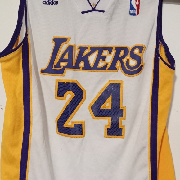 🌸 EUC Addias Kobe Bryant NBA Basketball 🏀 Jersey, Size: Men’s Medium - Picture 3 of 4